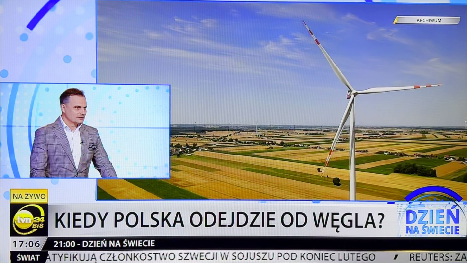 Przegląd mediów PF - TVN24 Biznes i Świat wywiad Tomasz Wiśniewski